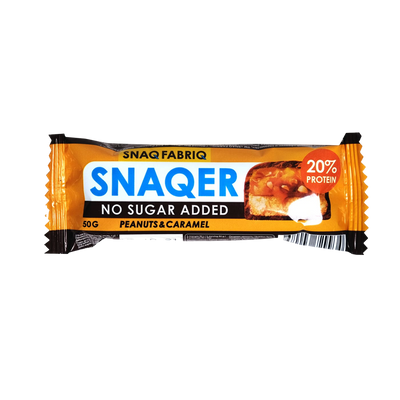 SNAQ FABRIQ Glazed bar  Peanut with Caramel