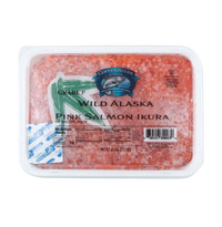 Alaskan Pink Salmon Caviar Roe (Frozen)
