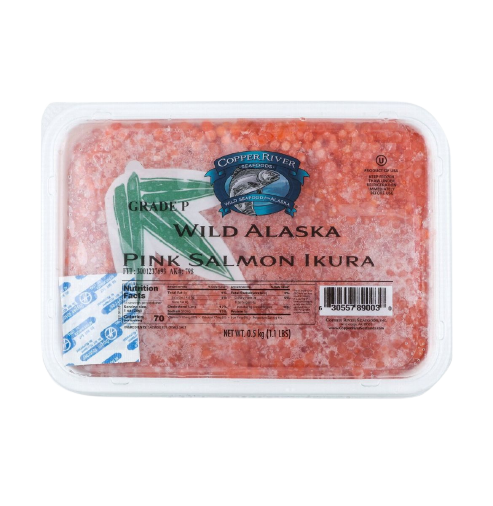 Alaskan Chum Salmon Roe (Frozen) 2022 1000gr